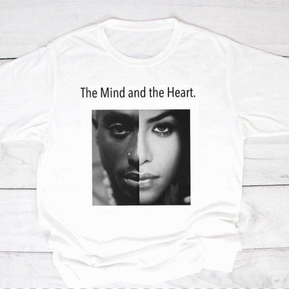 Other - The Mind And The Heart Tupac Aaliyah Shirt Hip Hop Legends Music Fan